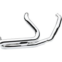 Tubo de escape Dual Bungs Pro Chamber — Cromo