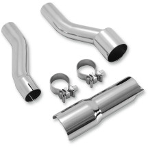 Trike Adapter Kit — Power Dual, Chrome, Pair