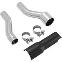 Trike Adapter Kit — Mid-pipe conversion kit, Black