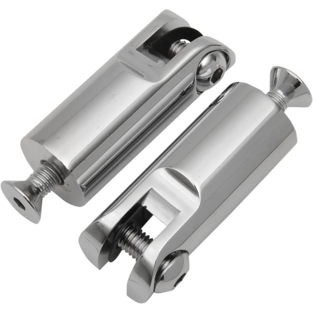 Soportes para estribos — 64 mm (2-1/2"), 3/8-16, Cromado