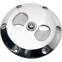 Supertrapp Exhaust End Cap — 4" outside diameter, Polished