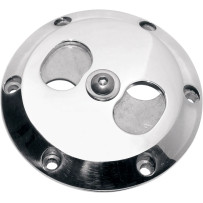 Supertrapp Exhaust End Cap — 4" outside diameter, Polished