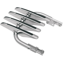 Streamliner Luggage Rack — 10" x 6-1/4", Chrome