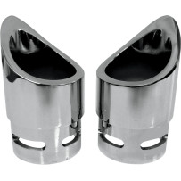 Family Jewel Exhaust Tip — 57.2 mm (2-1/4"), Chrome