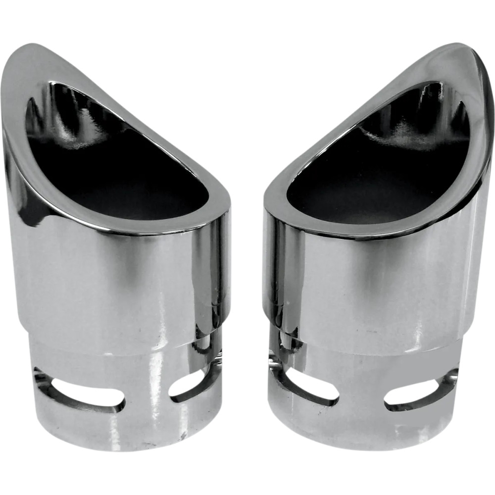 Family Jewel Exhaust Tip — 57.2 mm (2-1/4"), Chrome