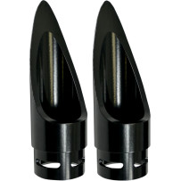 Family Jewel Exhaust Tip — 2-1/4", Black