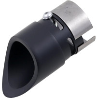 Family Jewel Exhaust Tip — 2-1/4" (57.2 mm), Black