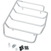 Tour-Pak® Luggage Rack — 20-1/2" x 14-1/8" x 3-1/2", Chrome, Fits King/Chopped/Razor Tour-Pak