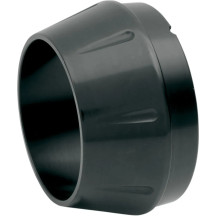 End Cap — Black, powder-coated