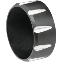 End Cap for 3" Firepower Series Slip-On Muffler — 3" (76.2 mm), Black powder-coated