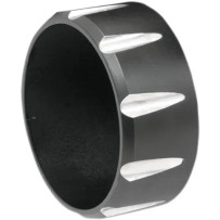 End Cap for 3" Firepower Series Slip-On Muffler — 3" (76.2 mm), Black powder-coated