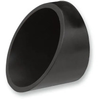 End Cap for 3" Firepower Series Slip-On Muffler — 3" (76.2 mm), Black powder-coated