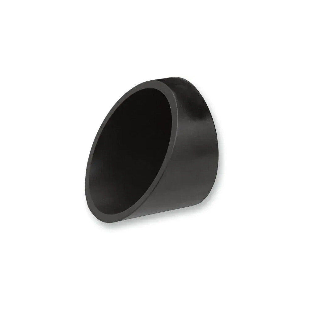 End Cap for 3" Firepower Series Slip-On Muffler — 3" (76.2 mm), Black powder-coated