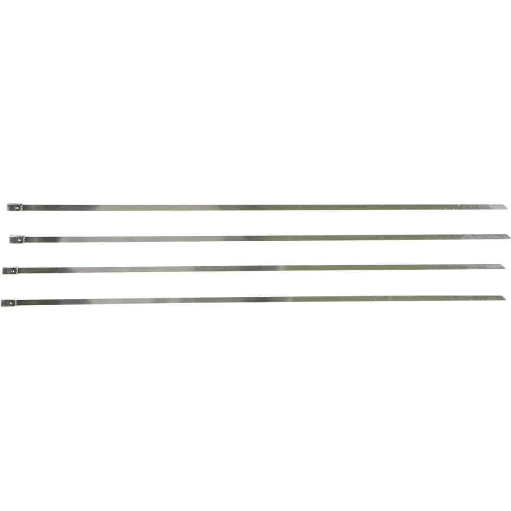 High-Temperature Exhaust Wrap Clamp — Stainless steel