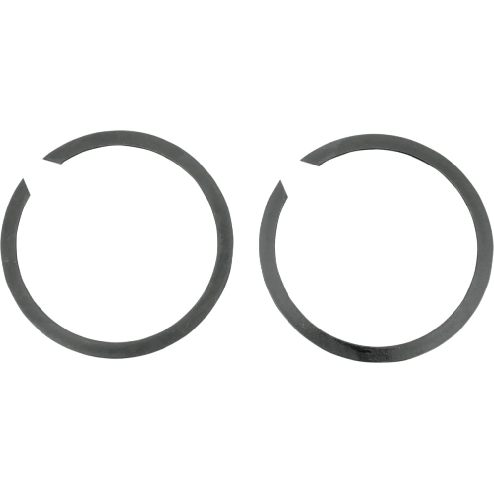 Anillos de retención de repuesto — Cromado, par