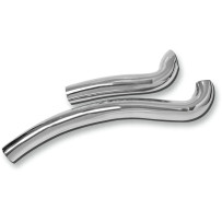 Radial Sweepers 2-Pc Heat Shield — Pair, Chrome