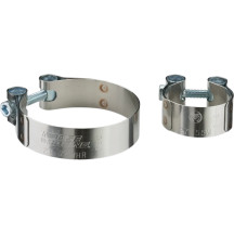 Abrazadera de escape de acero inoxidable — 36.6–40.1 mm