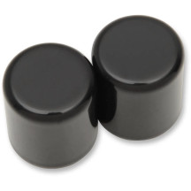 Magnetic Docking Points Covers — 1" OD, Black, pair