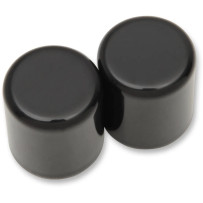 Magnetic Docking Points Covers — 1" OD, Black, pair