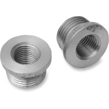 O2 Port Bushing Adapters — 18 mm to 12 mm, Pair
