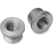 O2 Port Bushing Adapters — 18 mm to 12 mm, Pair
