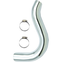 Rear Heat Shield — 1-3/4" pipe, Chrome