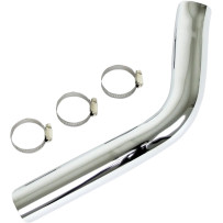 Rear Heat Shield — Chrome