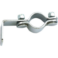 Chrome Front Exhaust Hanger Bracket — Chrome, Front
