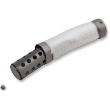 Baffle silencioso Big Radius — Plateado