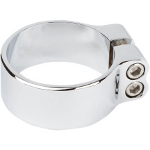 Super Clamp Exhaust Clamp — 63.5 mm (2-1/2"), Chrome