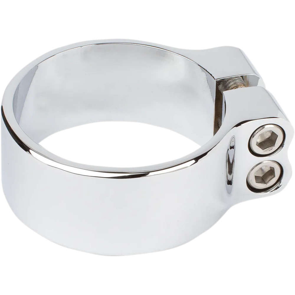 Super Clamp Exhaust Clamp — 63.5 mm (2-1/2"), Chrome