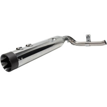 Shadow Muffler Kit — 4.5" design, Chrome