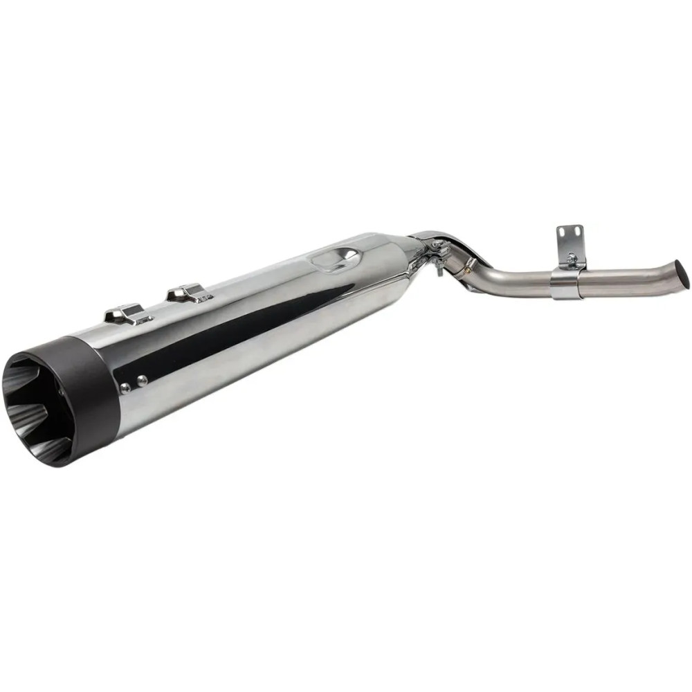 Shadow Muffler Kit — 4.5" design, Chrome