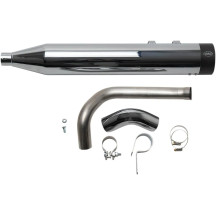 Shadow Muffler Kit — 4.5" design, Chrome