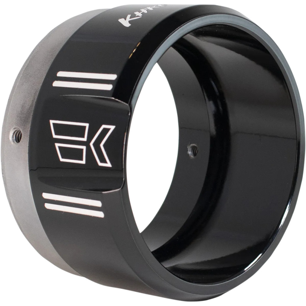 Punta Klassic de 4-1/2" — diámetro exterior 4-1/2", negro con recubrimiento en polvo