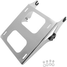 Quick Detach Tour Box Mount — fits Dresser models, '06+ Tour Box bolt pattern, chrome