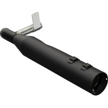 Sidekick Ghost Pipe — Black, 2-1/2" inlet