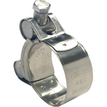 Exhaust Pipe Clamp — 36–39 mm clamping diameter