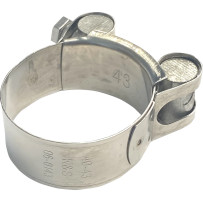 Exhaust Pipe Clamp — 40 mm–43 mm, 20 mm
