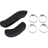 Kit de protector térmico Hi-Output RR — negro mate, acero inoxidable