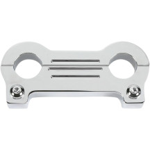 Gauge Mount Adapter — T-bar, 25.4 mm (1"), Chrome