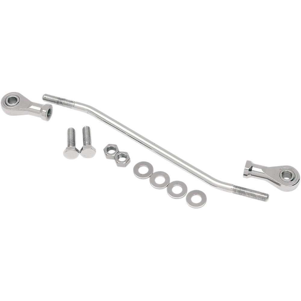 Replacement Shift Linkage Kit — with Forward Controls, Chrome