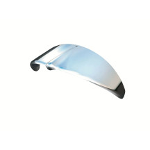 Headlight Visor — 178 mm (7 in), Chrome