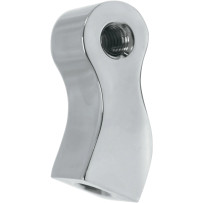 Recessed Headlight Mount — 19.1 mm (3/4") wide, 38.1 mm (1-1/2") high, Chrome