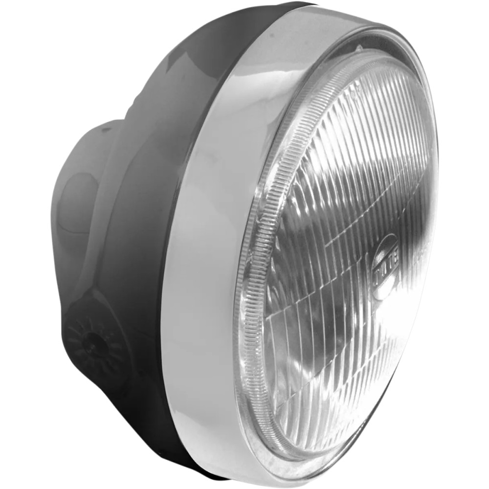 6-1/4" Classic Side Mount Headlight Assembly — 6-1/4", 12V, 60/55W