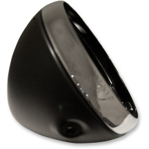 Lucas Style 7" Side Mount Headlight Shells — 7" (178 mm) diameter, 6-1/4" (16 cm) depth, Chrome