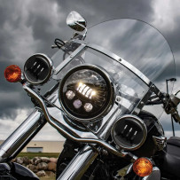 4-1/2" LED Fog Lights — Black