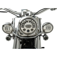 4-1/2" LED Fog Lights — 114 mm (4-1/2"), chrome