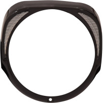 Fang® Headlight Bezels — 178 mm (7"), Black