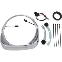 Embellecedores de faro Fang® — 178 mm (7") , cromado